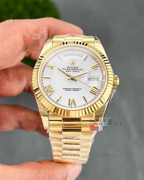 rolex gold men watches|rolex day date 40 yellow gold.